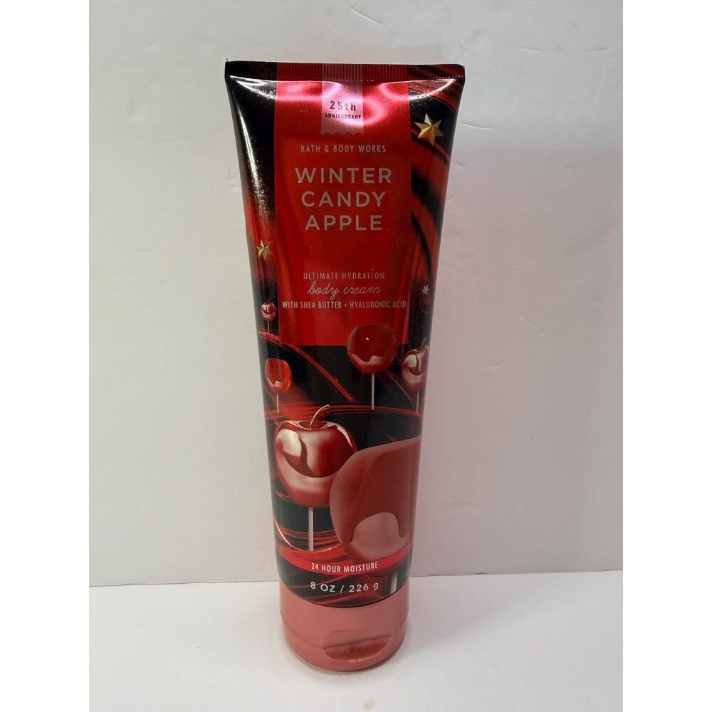 Bath & Body Works Winter Candy Apple Body Cream 8oz Ultimate Hydration